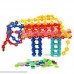QUN FENG STEM Toys Building Blocks Educational Toys 720 Pieces Interlocking Plastic Disc Set Great STEM Toy for Boys and Girls Kids B078W6K6Q5
